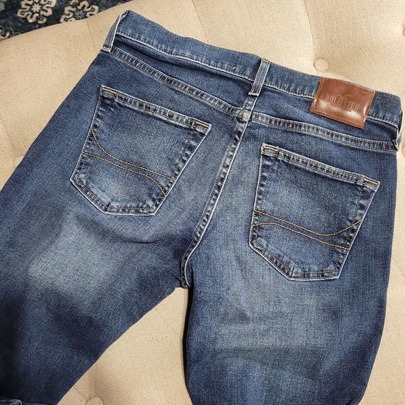 Hollister Skinny Jeans Epic Flex Medium Wash Mens 30x32 - Picture 4 of 9